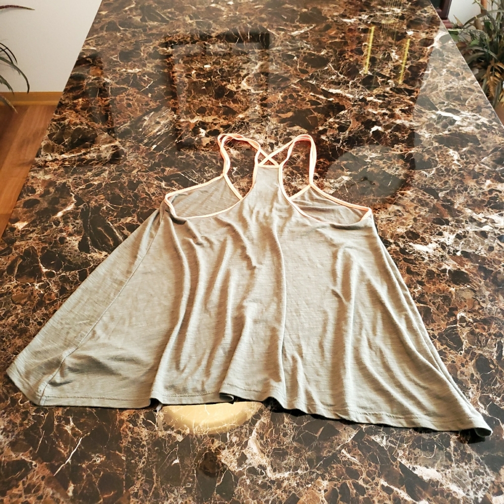 AE | Double Strap Flowy Racerback Tank - Picture 3 of 3
